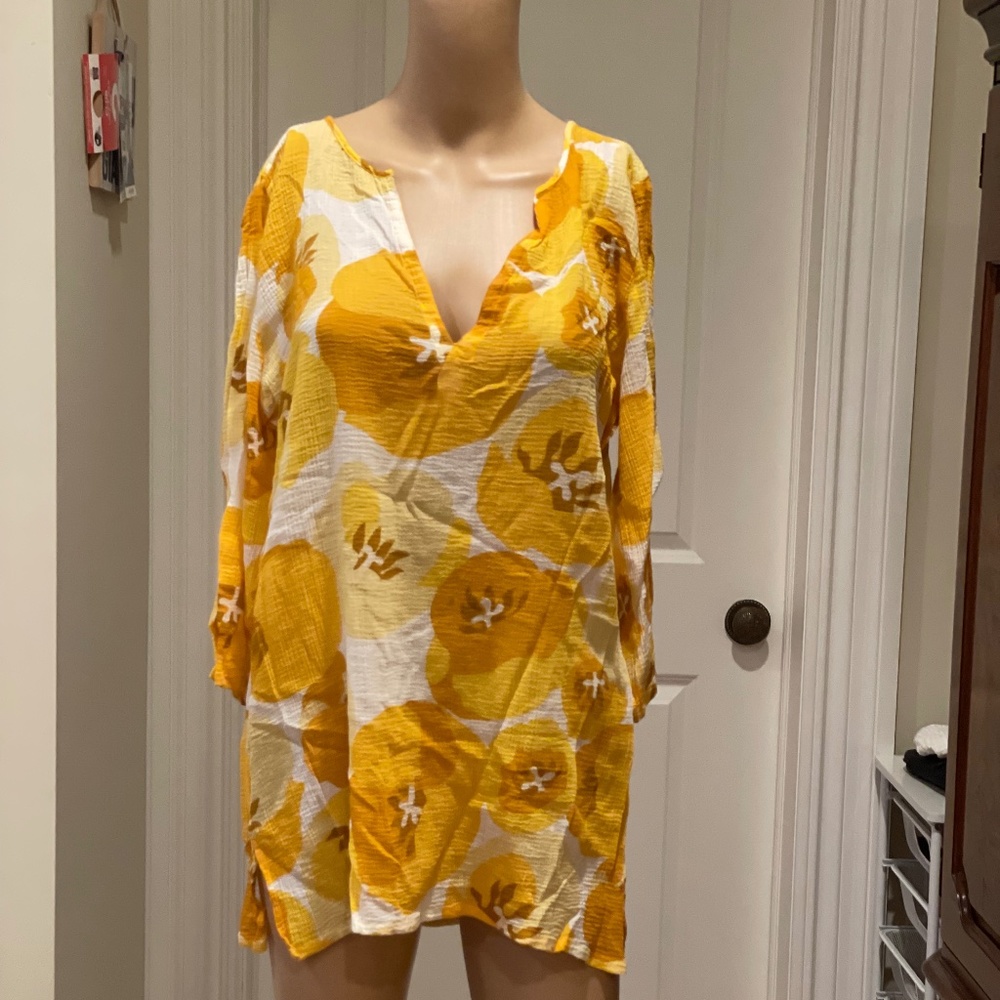 J.Crew Beach Pullover Cover Up